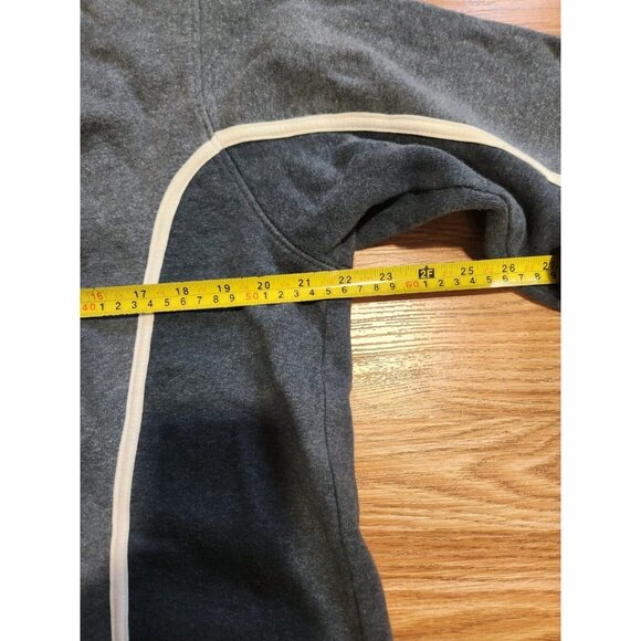 Ski-Doo Sno Gear V-Neck Sweatshirt Gray Medium Pre-Owned - Picture 5 of 7